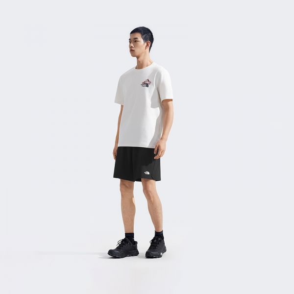 北面男Zephyr防泼溅短裤宽松防晒户外徒步旅行TheNorthFace|87W5