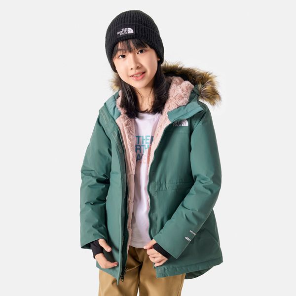 TheNorthFace北面童装鹅绒羽绒服女童防水保暖抓绒23秋冬新款|82Y4