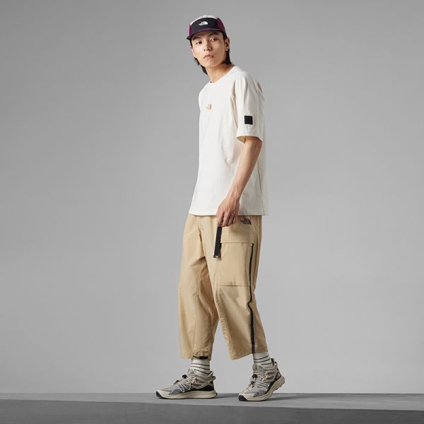 TheNorthFace北面UE男先锋设计纯棉重磅印花短袖T恤23秋新款83P4