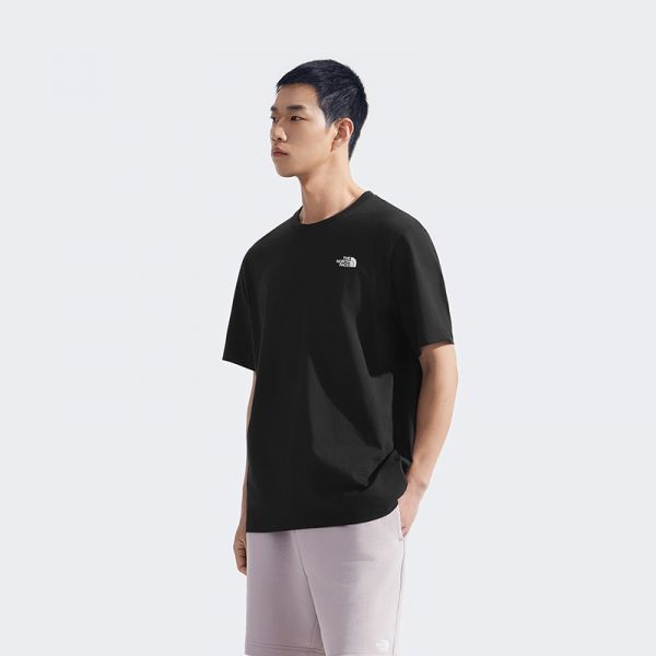 北面男女同款纯棉印花短袖T恤户外休闲透气新款TheNorthFace|8D83