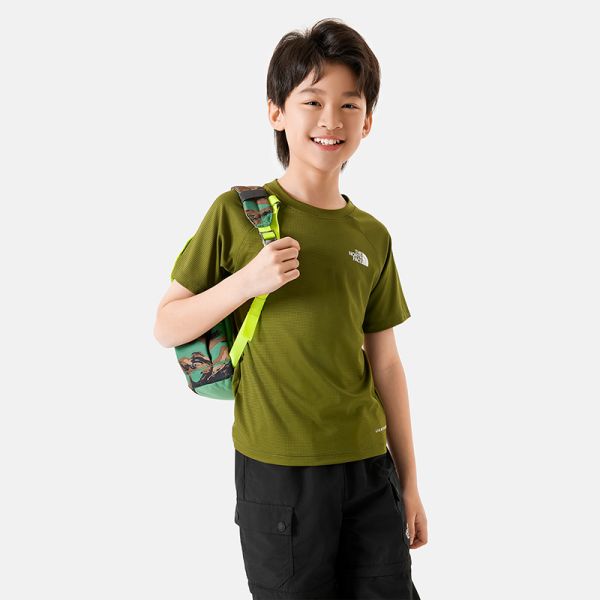 TheNorthFace北面童装儿童LIGHTRANGE防晒抗菌短袖T恤24新款|88M5