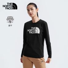 TheNorthFace北面女长袖T恤吸湿速干休闲舒适户外秋季新款|8AKU