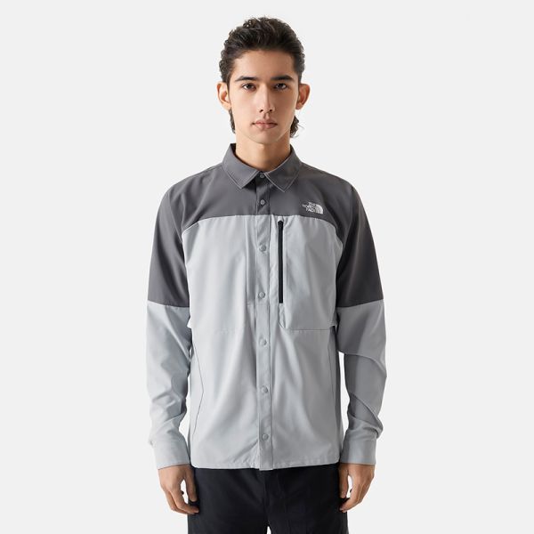 TheNorthFace北面长袖衬衫男吸湿速干UPF防晒户外春季新款|83TJ