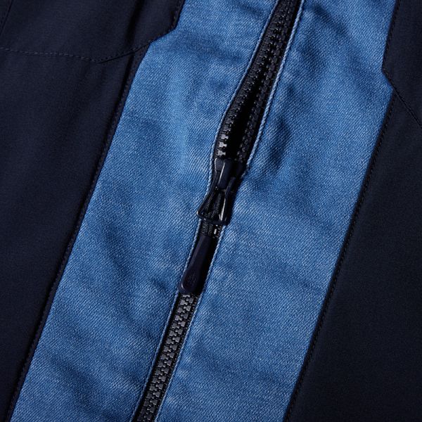TheNorthFace北面UE先锋设计男牛仔拼接可拆卸衬衫外套新款83PG