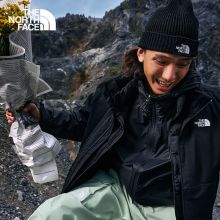 北面男女同款Logo Box针织帽舒适保暖冬季户外TheNorthFace|3FJX