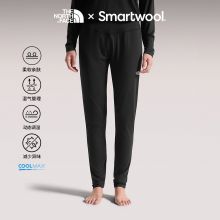 【北面Smartwool联名】美利奴羊毛打底裤子女TheNorthFace|8J30