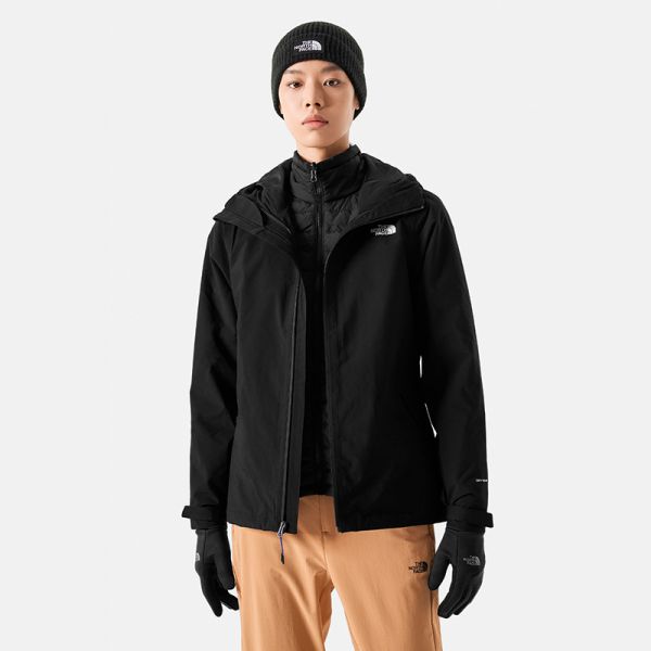 TheNorthFace北面三合一冲锋衣女户外防水保暖夹棉内胆新款|5B1X