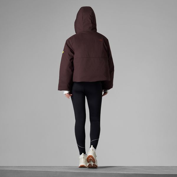 TheNorthFace北面UE先锋设计连帽鹅绒羽绒外套女防泼溅23秋冬新款83PW