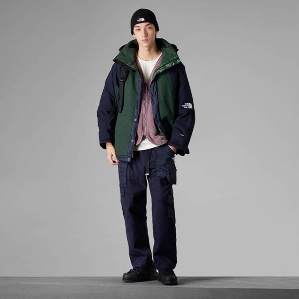 TheNorthFace北面UE先锋设计拼色鹅绒羽绒服男保暖23秋冬新款83Q2