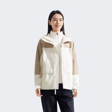 北面女Elements抓绒三合一冲锋衣外套防水保暖TheNorthFace|8ED0