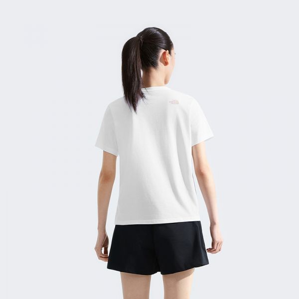 北面女印花速干衣短袖T恤户外休闲透气夏新款TheNorthFace|8D7P