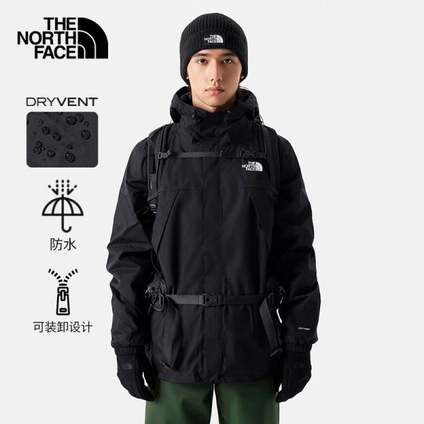 TheNorthFace北面三合一冲锋衣男ANTORA防水户外软壳内胆新|7W7T