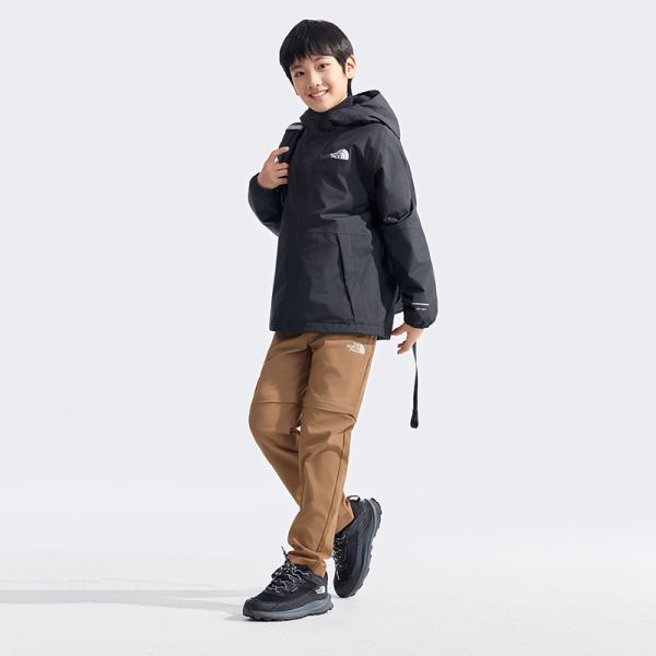 北面童装儿童男可拆卸防泼溅长裤户外新款TheNorthFace|8BBE