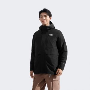 北面男Elements抓绒三合一冲锋衣防水保暖户外TheNorthFace|89YX