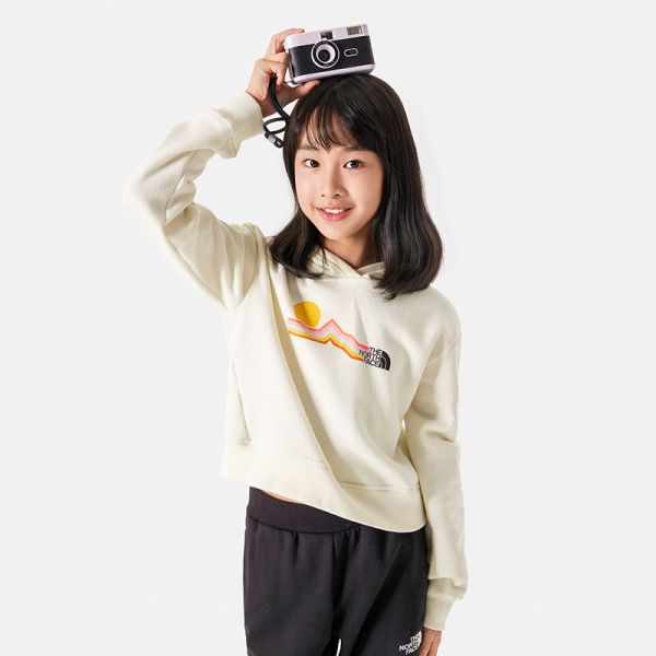 TheNorthFace北面童装针织连帽卫衣女童户外保暖23秋冬新款|84LX